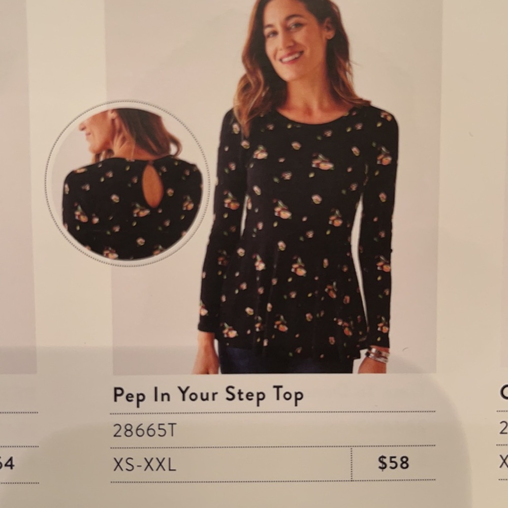 Matilda Jane Pep In Your Step Top - Picture 5 of 5